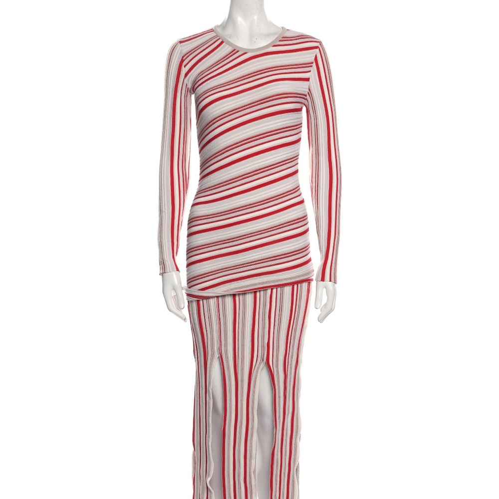 Tabula Rasa Theia Slit multi color maxi dress